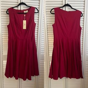 NWT Grace Karin Sleeveless A-Line Dress Red XL